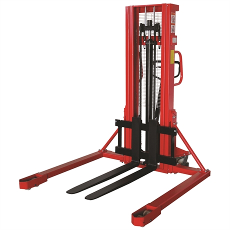 Straddle leg manual stacker 1000 kg