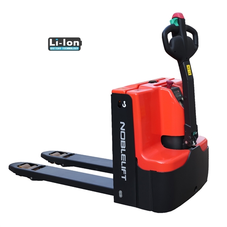 Electric pedestrian pallet truck lithium battery 100 Ah 1600 kg