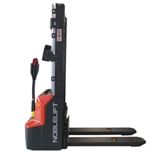 Lithium electric stacker with 0.2% precision weighing and 1200 kg capacity - 