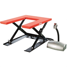 U-shaped budget electric lift table 1000 kg - 
